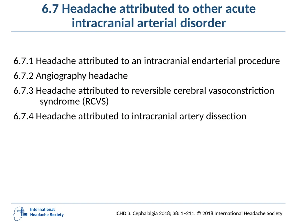 International Classification of Headache Disorders - slide 110 of 166