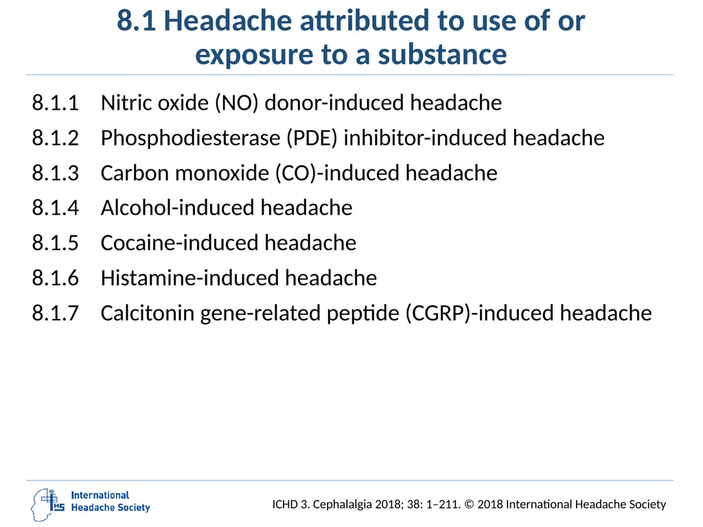 International Classification of Headache Disorders - slide 130 of 166