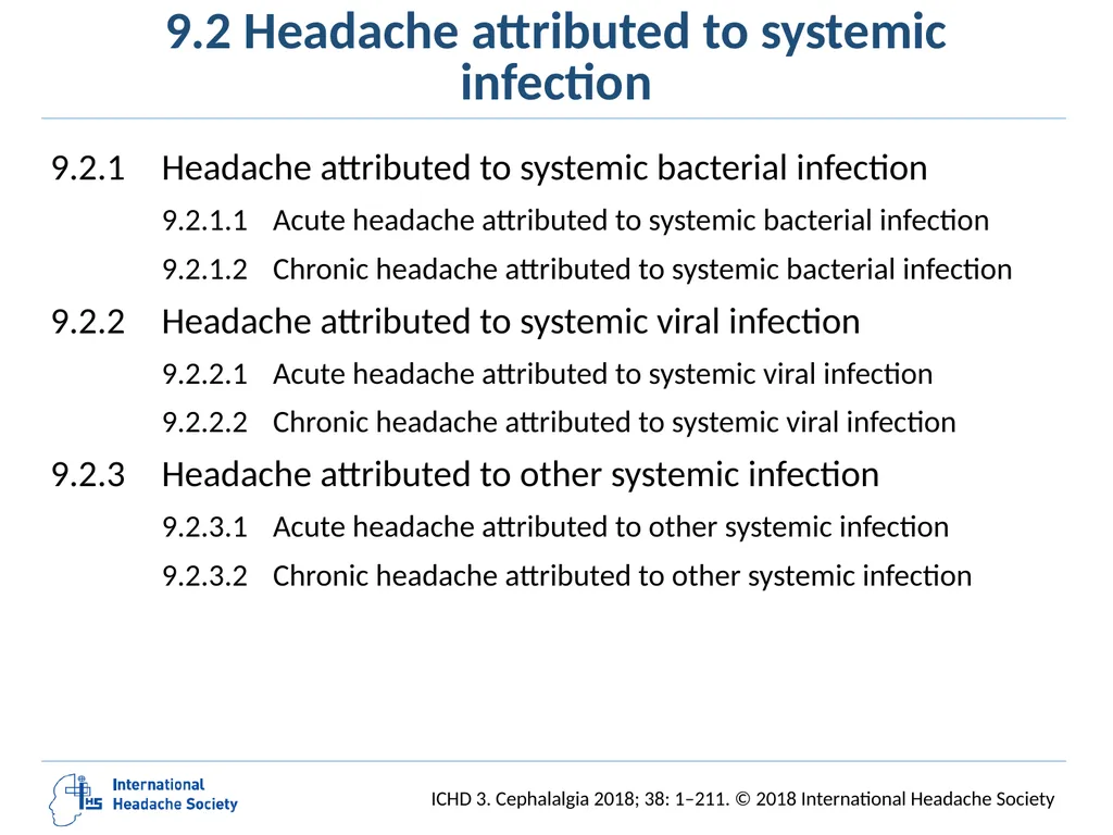 International Classification of Headache Disorders - slide 138 of 166