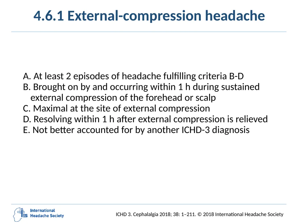International Classification of Headache Disorders - slide 82 of 166