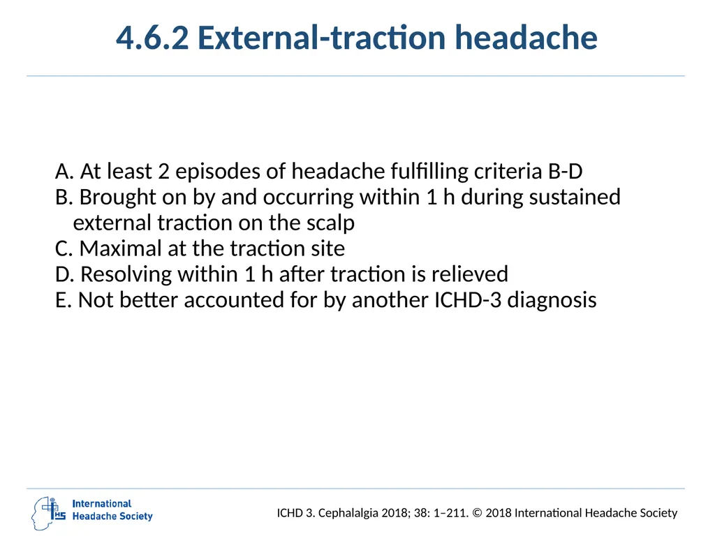 International Classification of Headache Disorders - slide 83 of 166