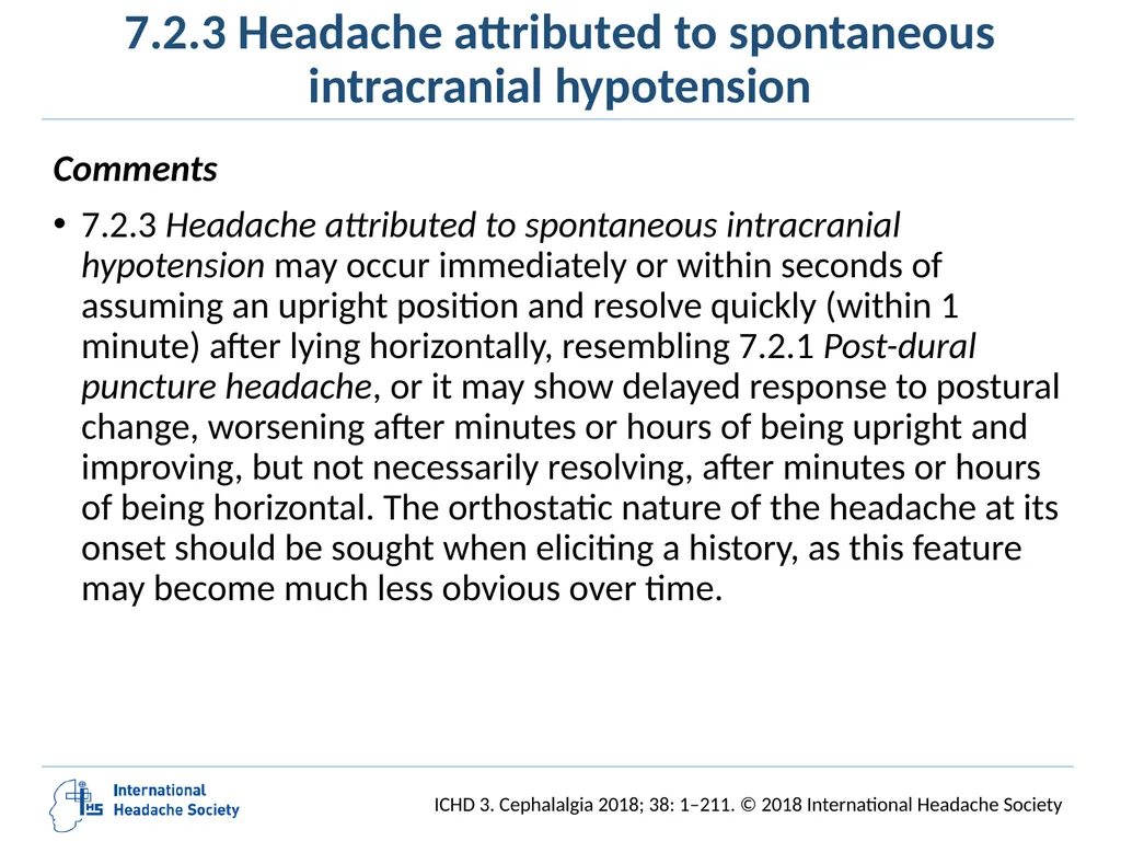 International Classification of Headache Disorders - slide 122 of 166