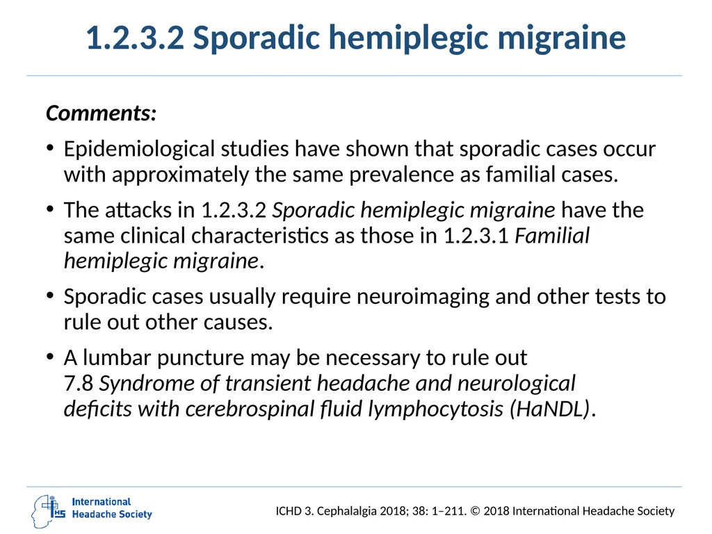 International Classification of Headache Disorders - slide 29 of 166