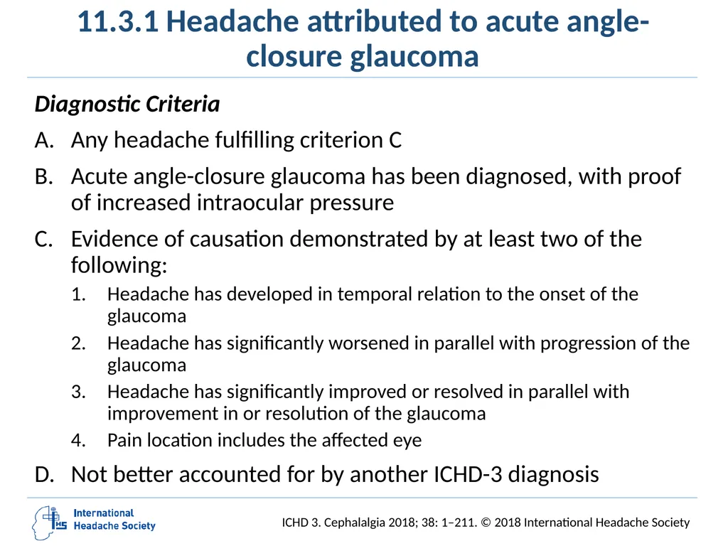 International Classification of Headache Disorders - slide 146 of 166