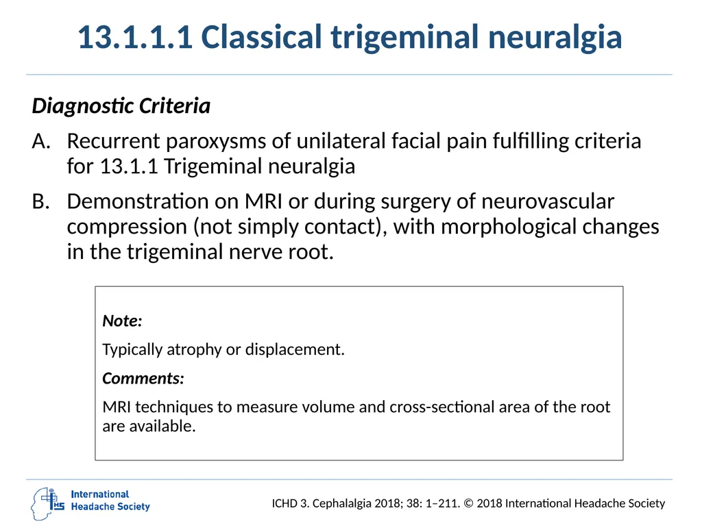 International Classification of Headache Disorders - slide 155 of 166