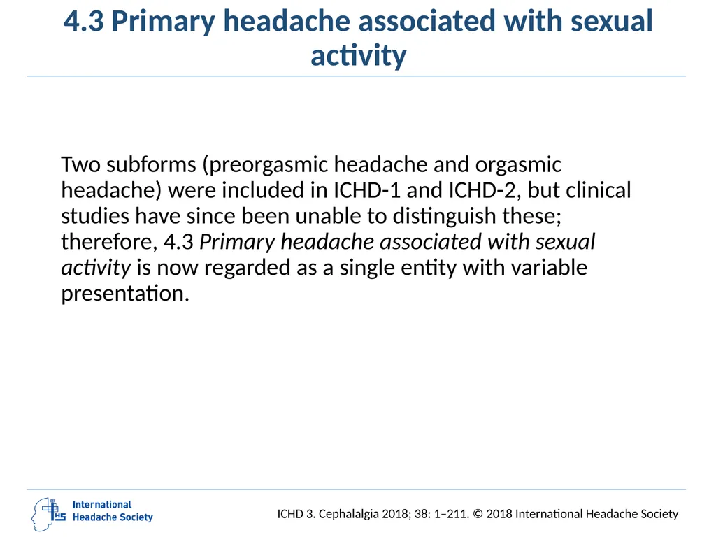 International Classification of Headache Disorders - slide 76 of 166