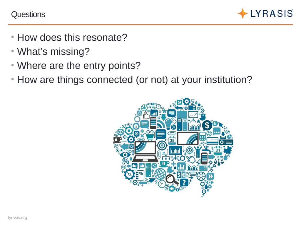 LYRASIS Leadership Forum 2016 Welcome wifi code: - slide 9 of 17