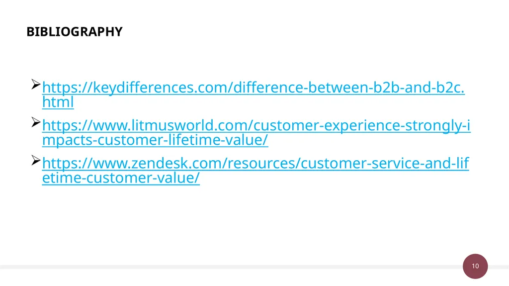 Unit 38 & 50: Customer Value Management P3 - slide 10 of 10