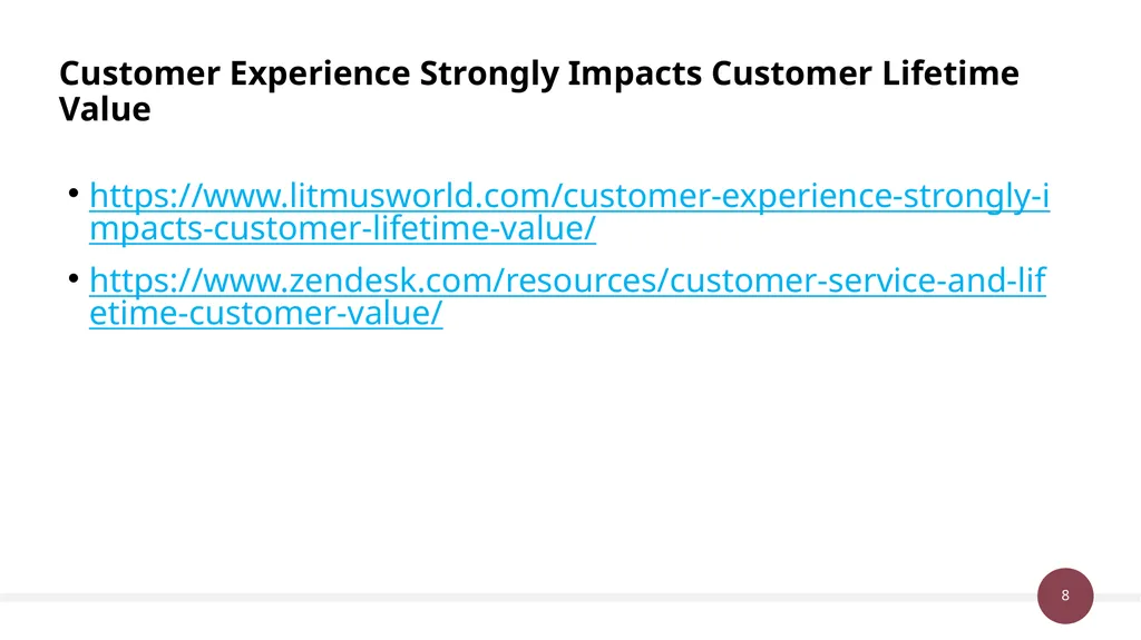 Unit 38 & 50: Customer Value Management P3 - slide 8 of 10
