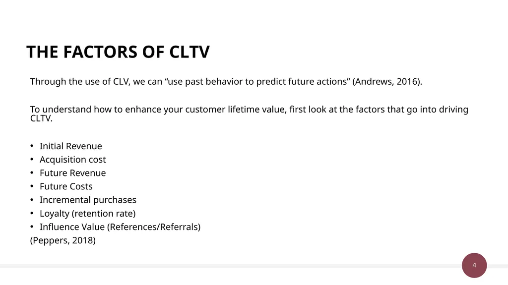 Unit 38 & 50: Customer Value Management P3 - slide 4 of 10