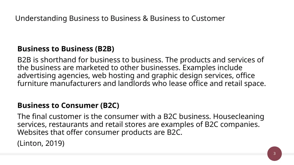 Unit 38 & 50: Customer Value Management P3 - slide 3 of 10