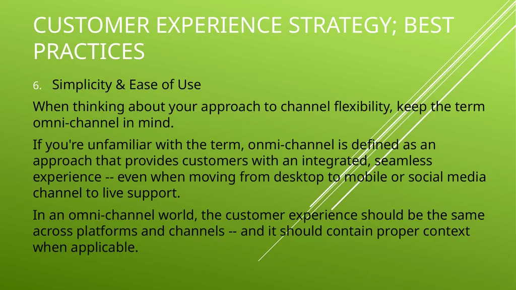 UNIT 2 MANAGING THE CUSTOMER EXPERIENCE LEARNING - slide 32 of 43