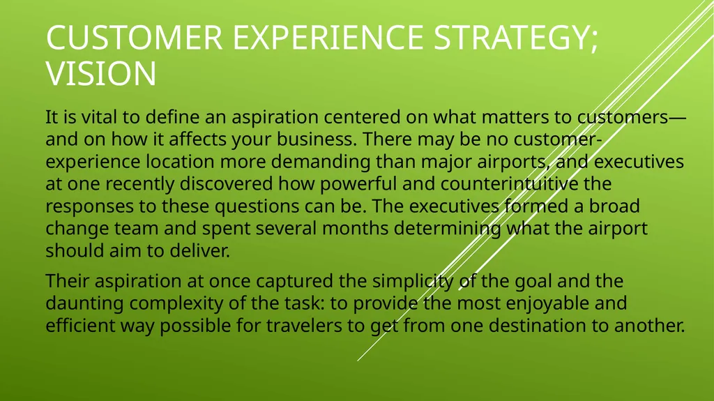 UNIT 2 MANAGING THE CUSTOMER EXPERIENCE LEARNING - slide 40 of 43