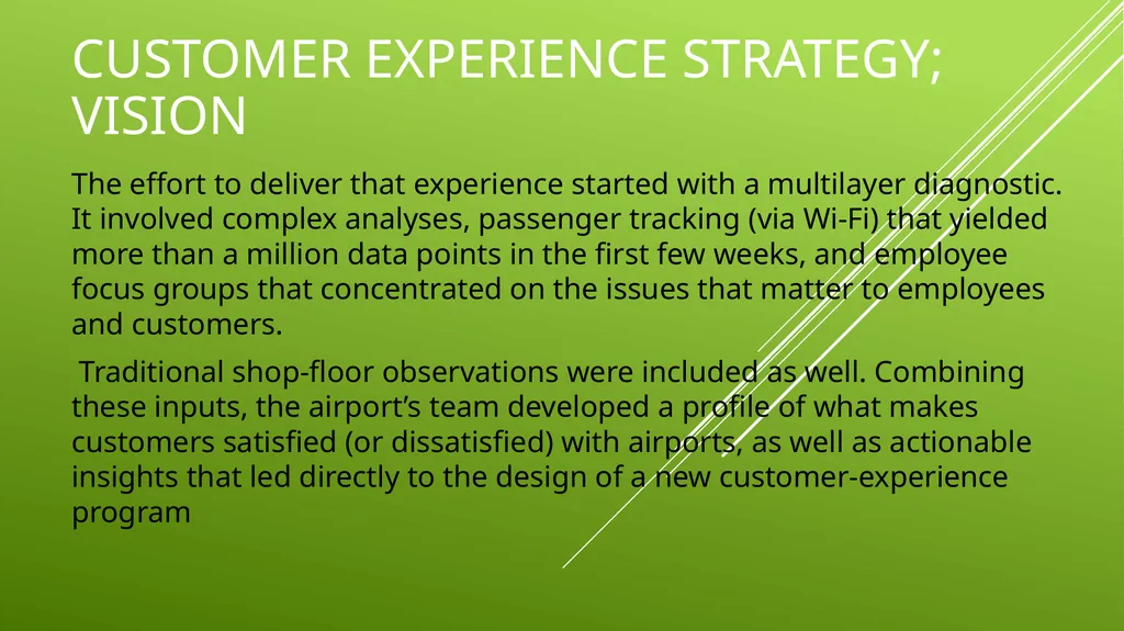 UNIT 2 MANAGING THE CUSTOMER EXPERIENCE LEARNING - slide 41 of 43