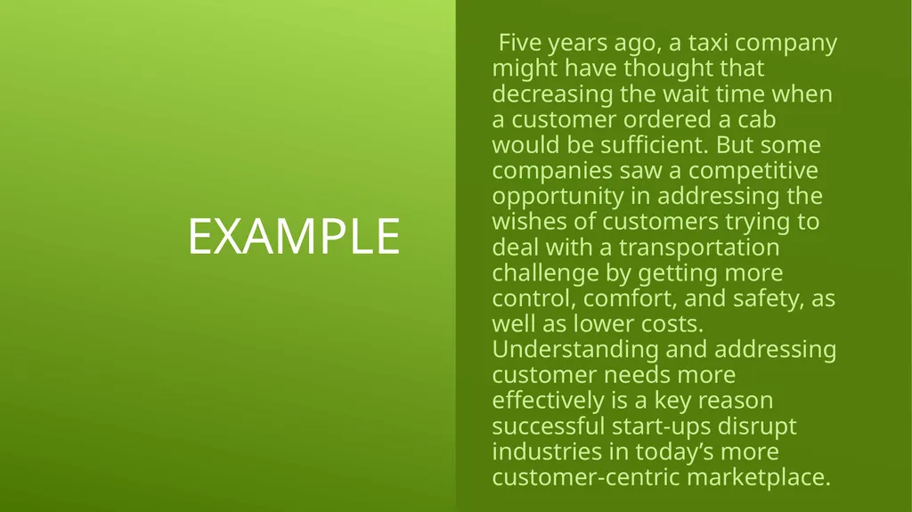 UNIT 2 MANAGING THE CUSTOMER EXPERIENCE LEARNING - slide 38 of 43