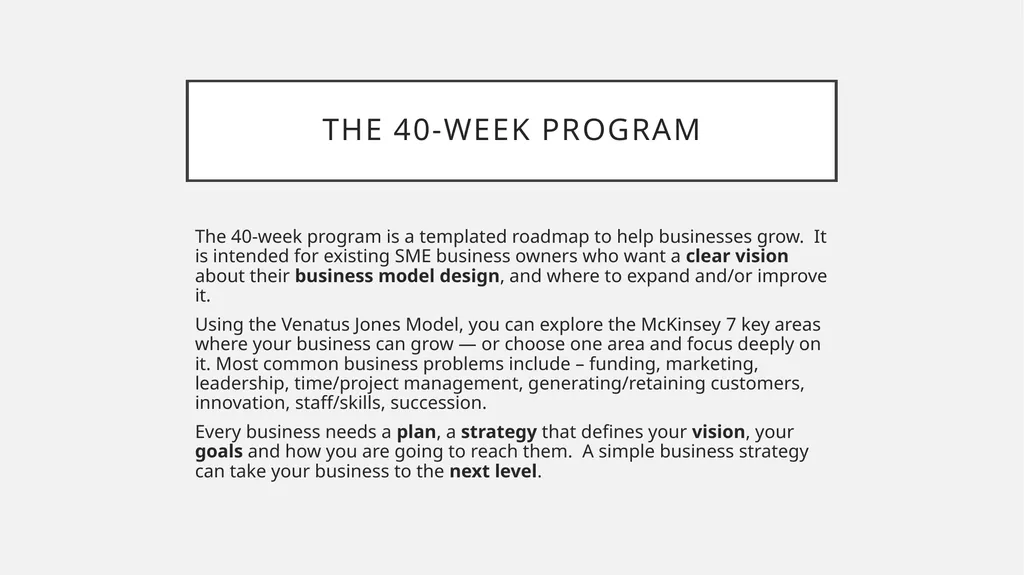 v What is business coaching? „[Business] coaching - slide 14 of 17