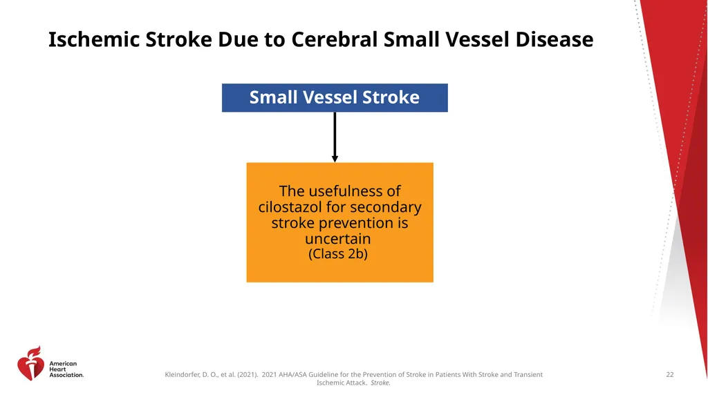 Clinical Update ADAPTED FROM: 2021 AHA/ASA - slide 22 of 43