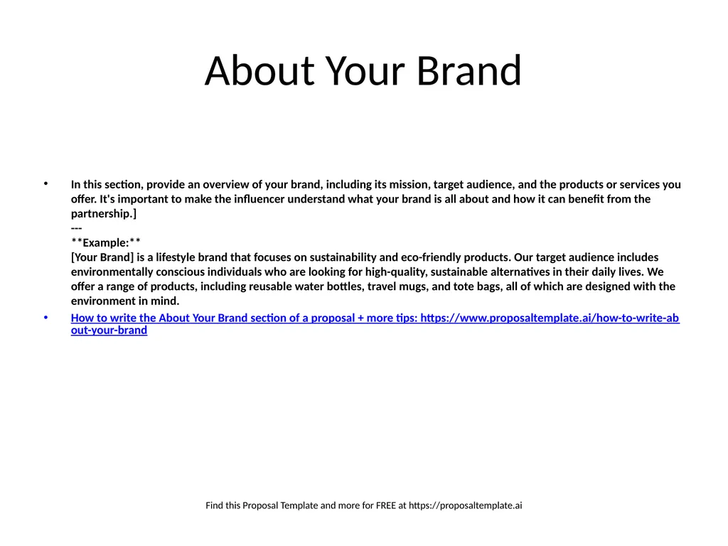 Marketing Influencer Partnership Proposal Template - slide 3 of 6