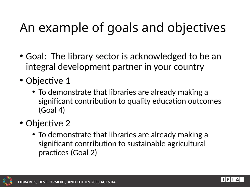 INTERNATIONAL ADVOCACY PROGRAMME LIBRARIES, - slide 13 of 49