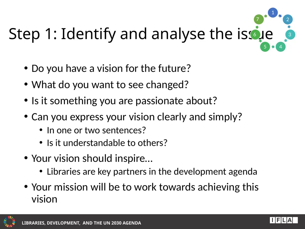 INTERNATIONAL ADVOCACY PROGRAMME LIBRARIES, - slide 9 of 49