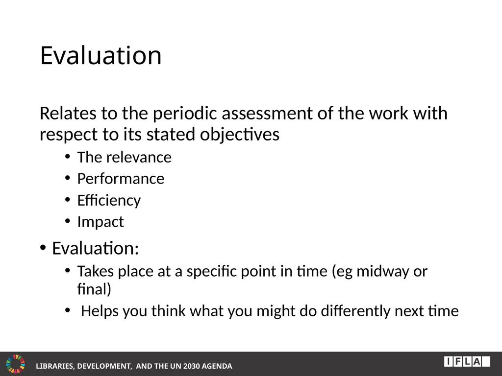 INTERNATIONAL ADVOCACY PROGRAMME LIBRARIES, - slide 36 of 49