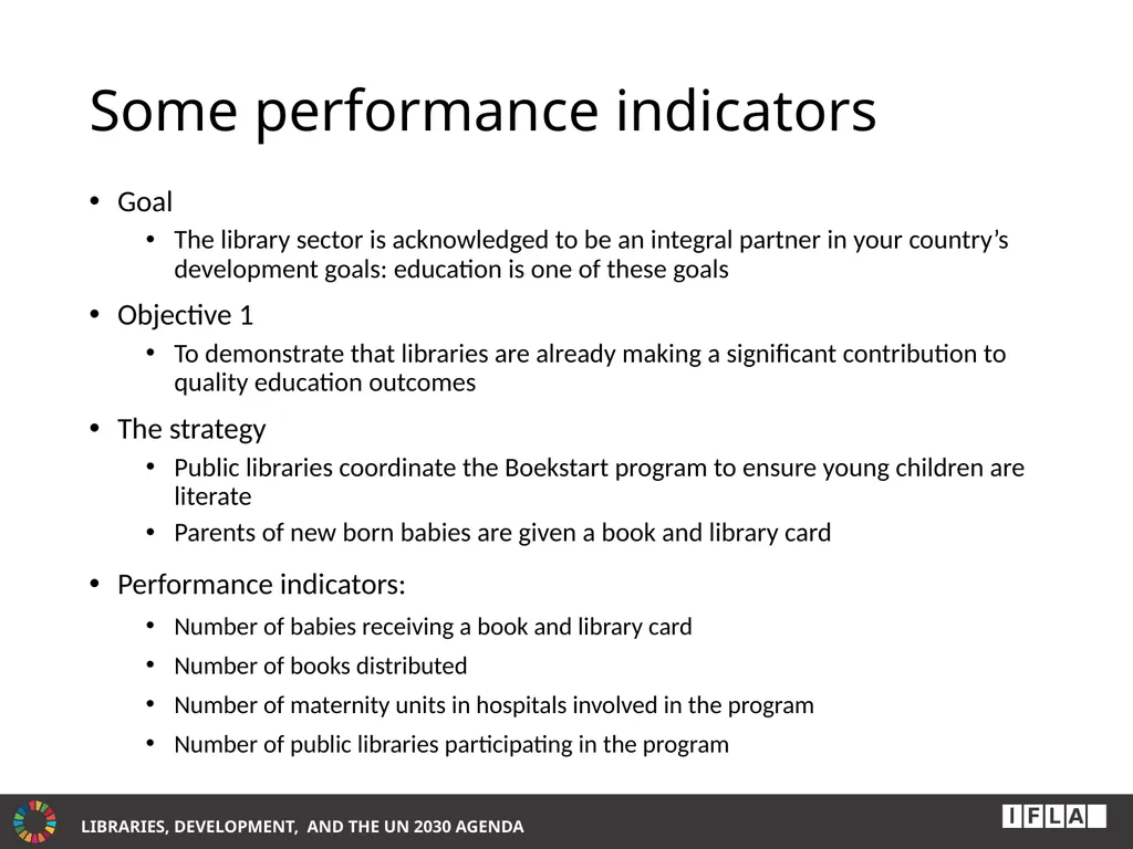 INTERNATIONAL ADVOCACY PROGRAMME LIBRARIES, - slide 33 of 49