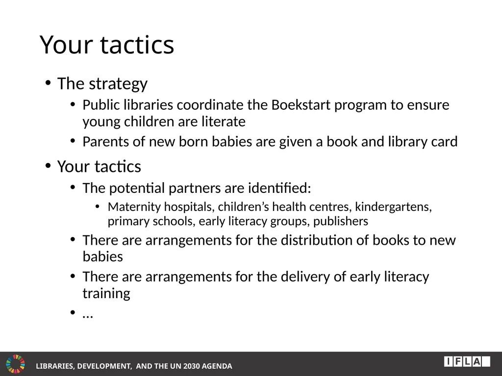 INTERNATIONAL ADVOCACY PROGRAMME LIBRARIES, - slide 29 of 49