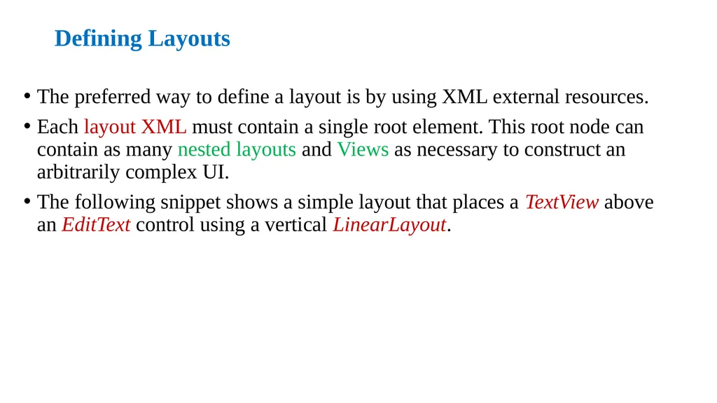 Mobile Computing Mobile Development Introduction - slide 20 of 30