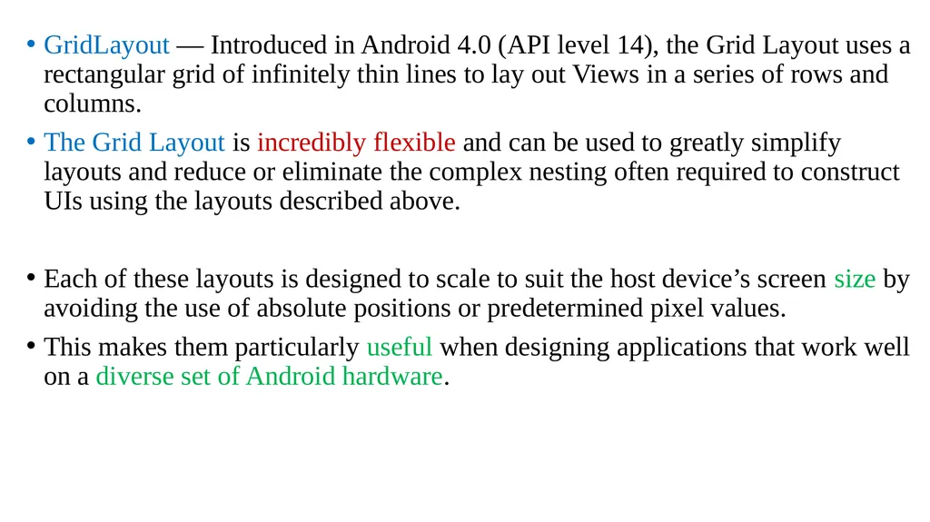 Mobile Computing Mobile Development Introduction - slide 19 of 30