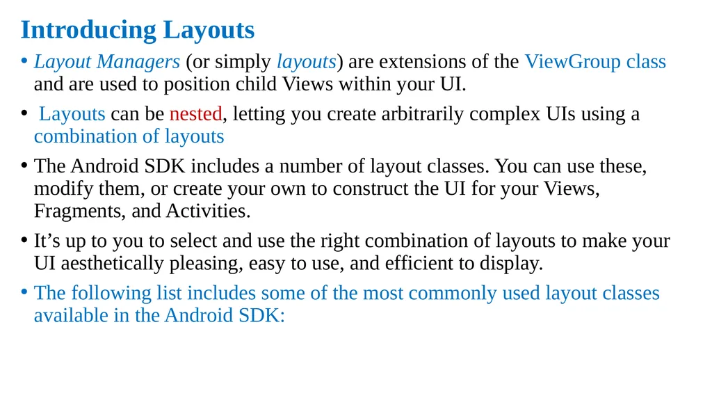 Mobile Computing Mobile Development Introduction - slide 17 of 30