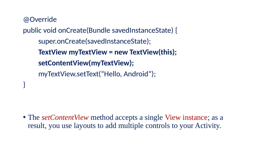 Mobile Computing Mobile Development Introduction - slide 16 of 30