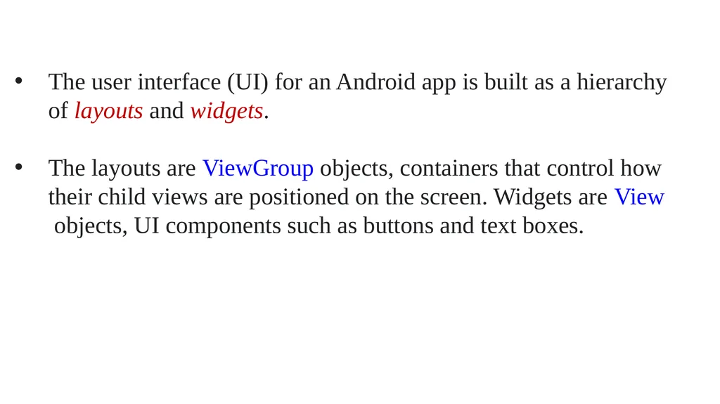 Mobile Computing Mobile Development Introduction - slide 9 of 30