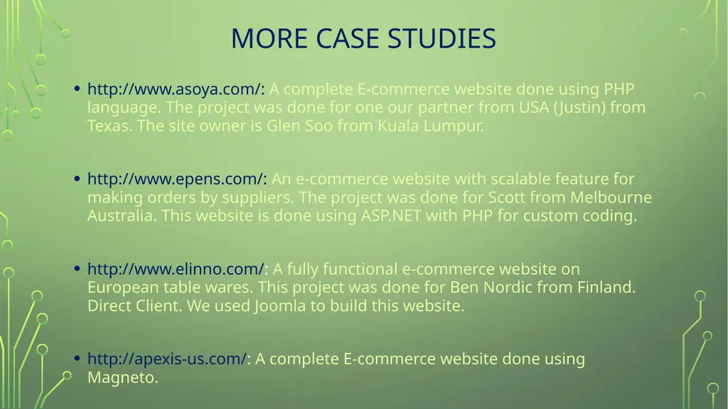BEST VIEWABLE WEBSITES Created In PHP WordPress - slide 28 of 30