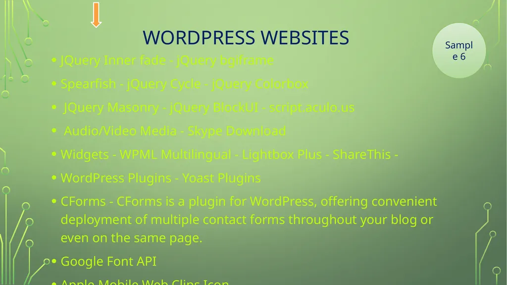 BEST VIEWABLE WEBSITES Created In PHP WordPress - slide 16 of 30