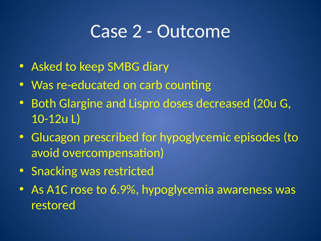 Difficult Cases in Diabetes Dr Sara Kazempour MD - slide 20 of 40