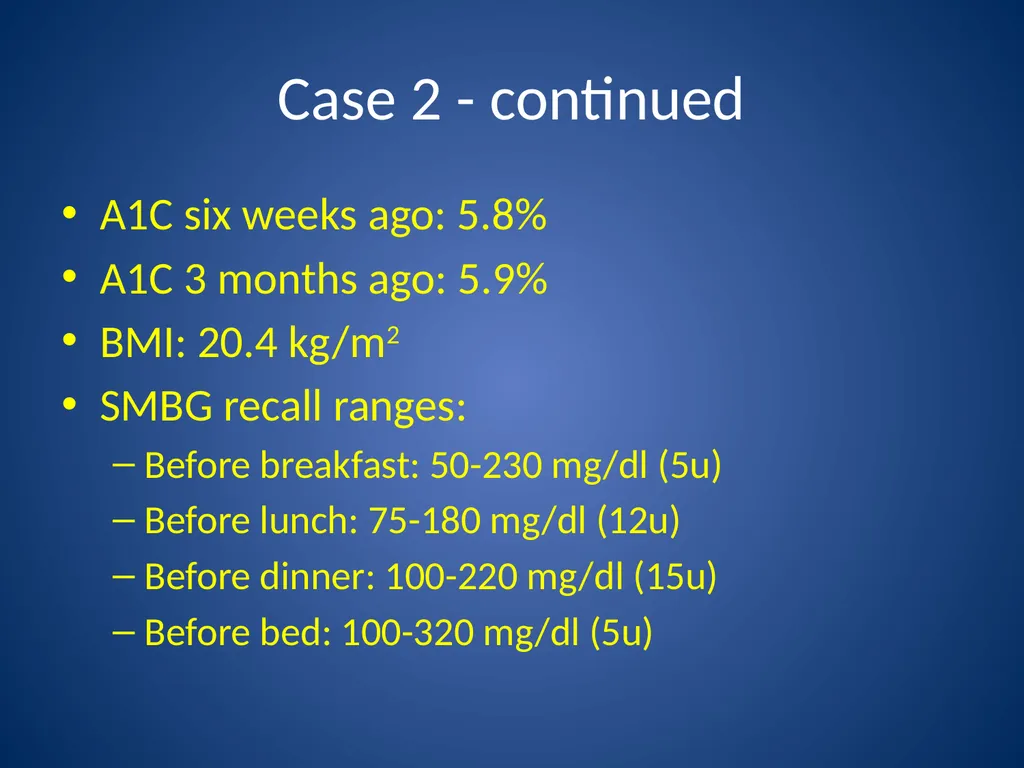Difficult Cases in Diabetes Dr Sara Kazempour MD - slide 14 of 40