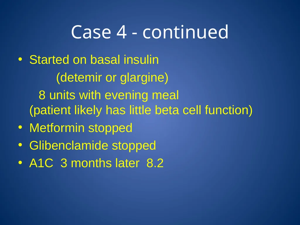 Difficult Cases in Diabetes Dr Sara Kazempour MD - slide 37 of 40