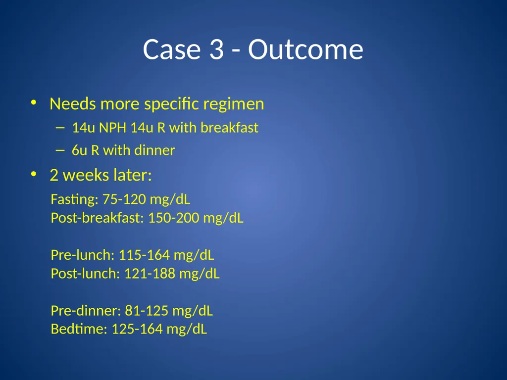 Difficult Cases in Diabetes Dr Sara Kazempour MD - slide 27 of 40