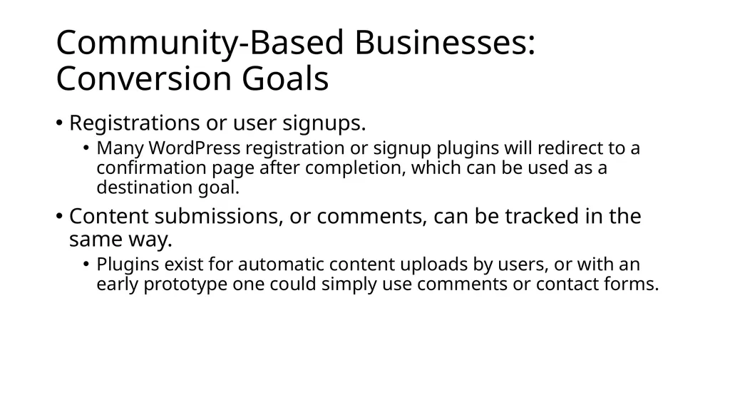 Chapter 9 Creating and Tracking Business Goals - slide 20 of 25
