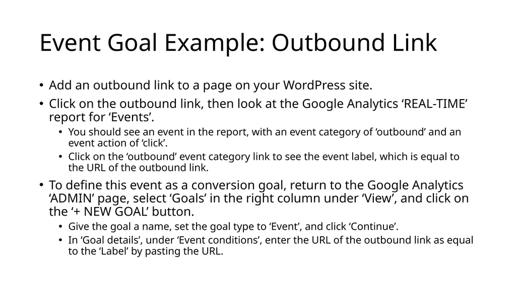 Chapter 9 Creating and Tracking Business Goals - slide 16 of 25