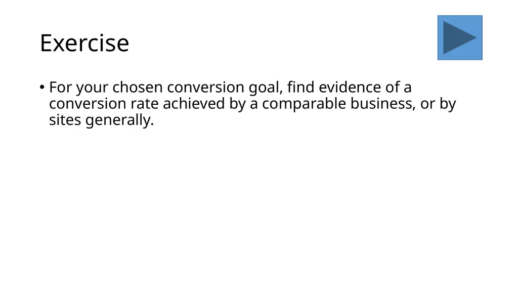 Chapter 9 Creating and Tracking Business Goals - slide 11 of 25