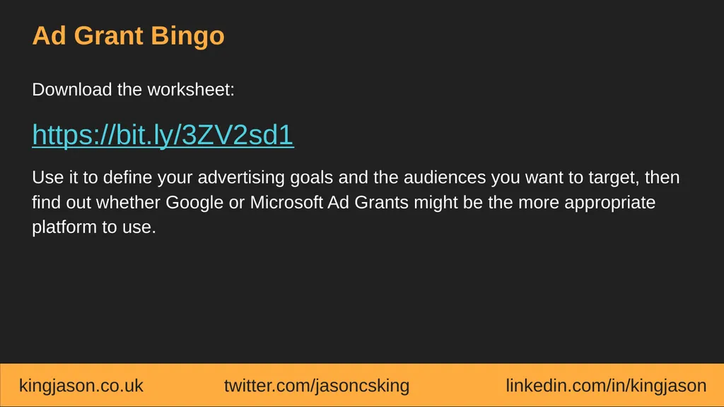 Google Ad Grants vs. Microsoft Ads for Social - slide 8 of 21