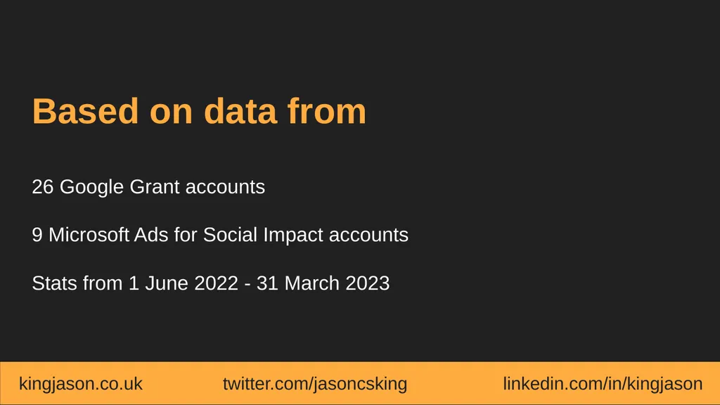Google Ad Grants vs. Microsoft Ads for Social - slide 4 of 21