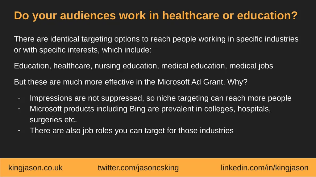 Google Ad Grants vs. Microsoft Ads for Social - slide 19 of 21