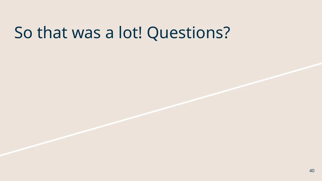 FedRAMP & DAP Case Study Part 2: Reporting and - slide 40 of 41