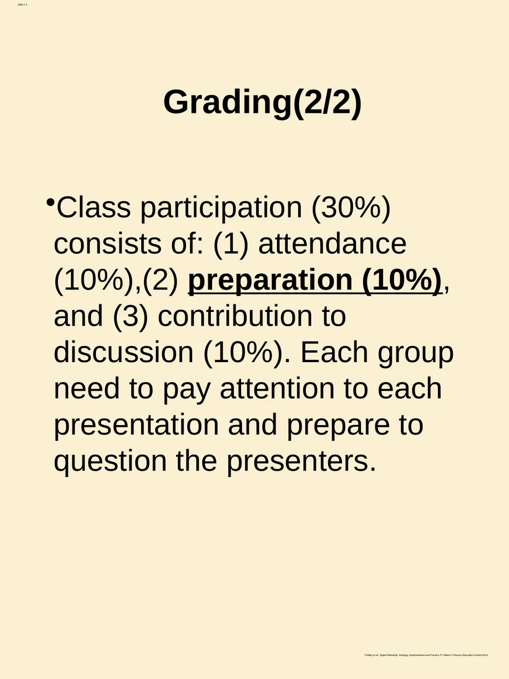 Syllabus The Internet Marketing – Google Analytic - slide 4 of 16