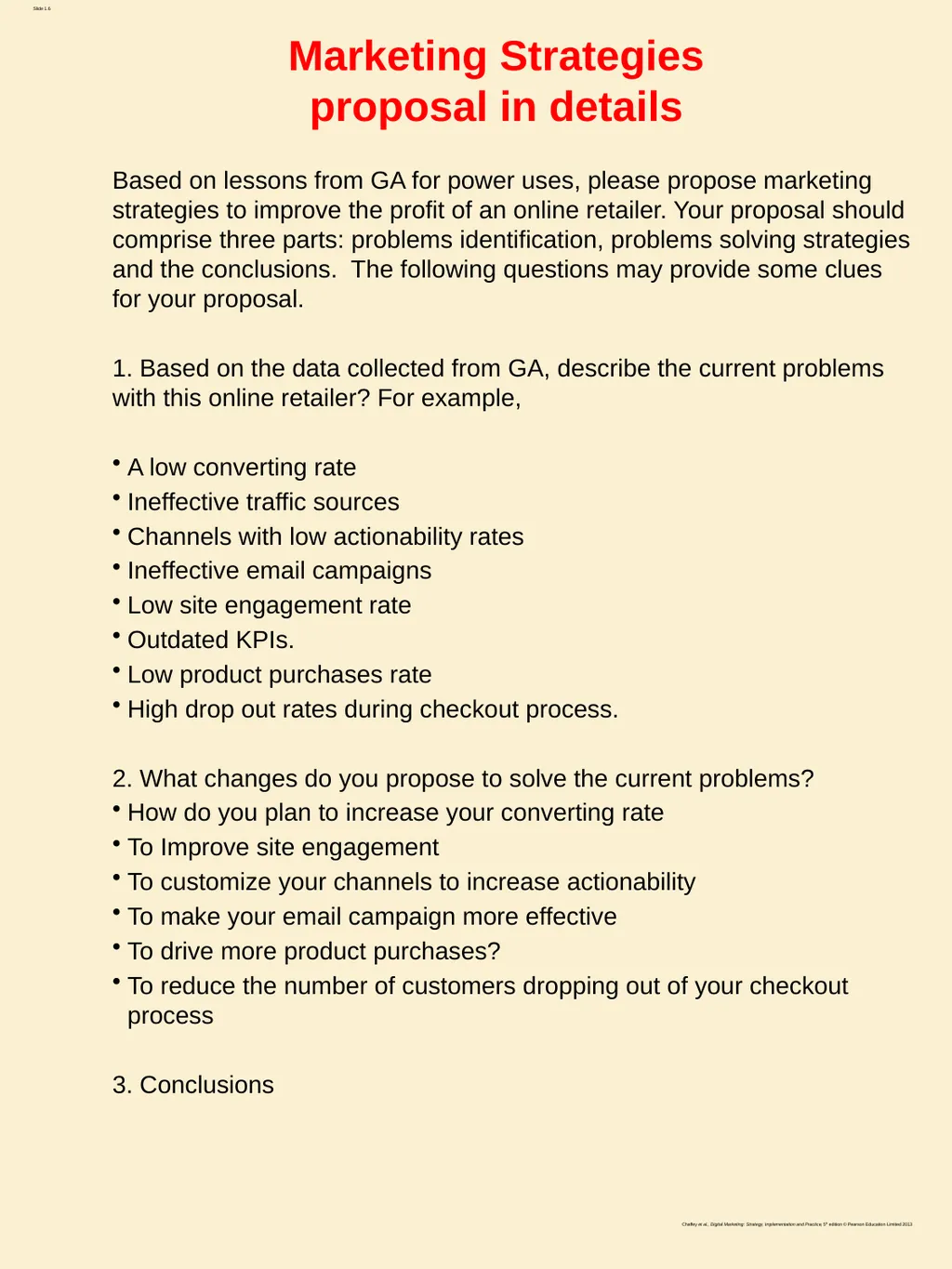Syllabus The Internet Marketing – Google Analytic - slide 6 of 16
