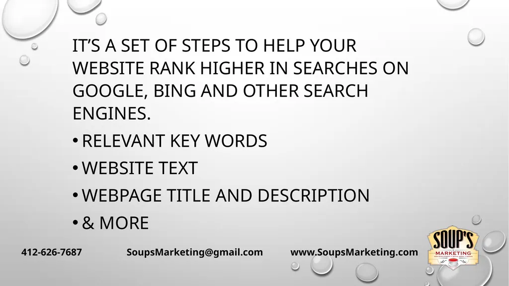 SEO Where Your online presence costs you - slide 3 of 32