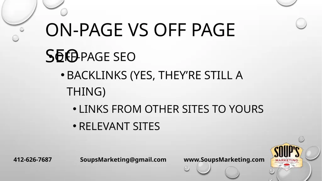 SEO Where Your online presence costs you - slide 5 of 32