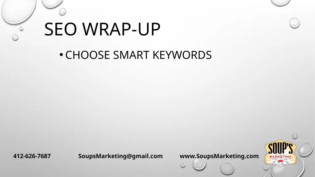 SEO Where Your online presence costs you - slide 20 of 32